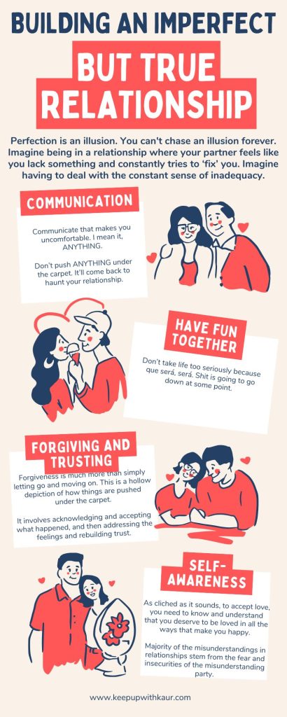 A True Relationship is Two Imperfect People Refusi - Tymoff 3 Two people working on their imperfect relationship