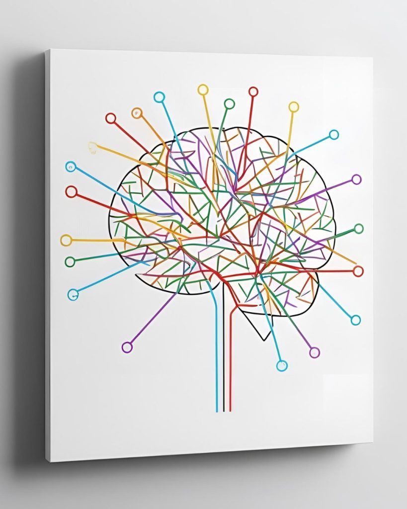 Positive mindset changes brain pathways photo